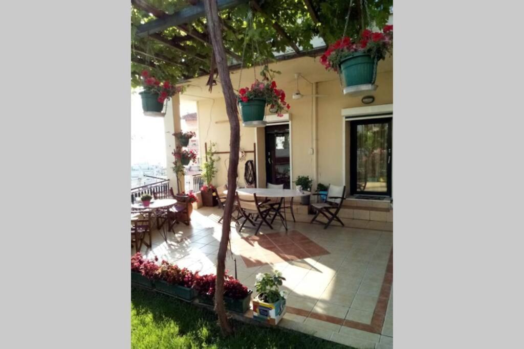Ferienwohnung Με Συμπάθεια-With Sympathy - Private Parking Kavala Exterior foto